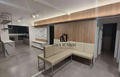 Apartamento com 2 dormitórios sendo 1 suite para alugar, 63 m² por r$ 3.700/mês - jardim santa rosália - sorocaba/sp