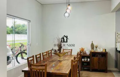 Casa com 3 dormitórios à venda, 220 m² por r$ 870.000,00 - condomínio village da serra - araçoiaba da serra/sp