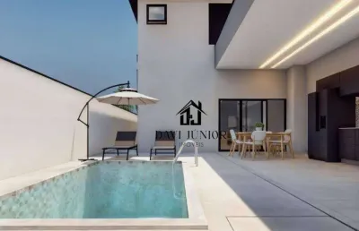 Casa com 3 suítes, sendo 1 com closet à venda, 218 m² por r$ 1.450.000 - condomínio villagio wanel - sorocaba/sp