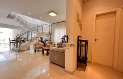 Casa com 4 dormitórios à venda, 300 m² por r$ 2.800.000,00 - condomínio residencial sunset village - sorocaba/sp