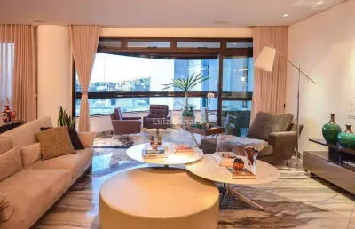 Apartamento 280 m², 4 quartos sendo 4 suítes, 4 vagas