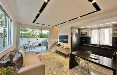 Cobertura top house à venda 1 quarto, 2 vagas - serra