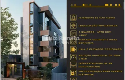 Apartamento com 4 quartos à venda na Rua Pedro Dutra, Jaraguá, Belo Horizonte
