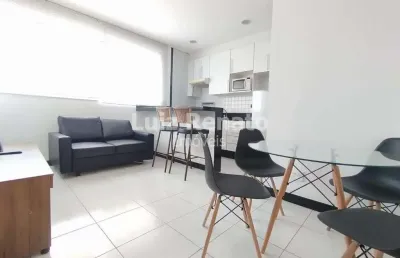 Apartamento com 1 quarto para alugar na Rua Bernardo Guimarães, Lourdes, Belo Horizonte