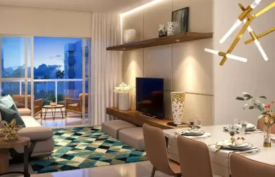 Apartamentos á venda , 4 quartos sendo 2 suítes, 124m², 2 vagas - praia de itaparica - vila velha/es