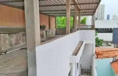 Sobrado comercial e residencial à venda, 180 m2, 4 quartos, terraço e salão, r$ 980 mil, próximo ao