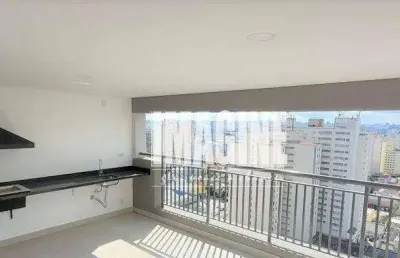 Apto na mooca com 2 suítes, 2 vagas, varanda gourmet, 129m²