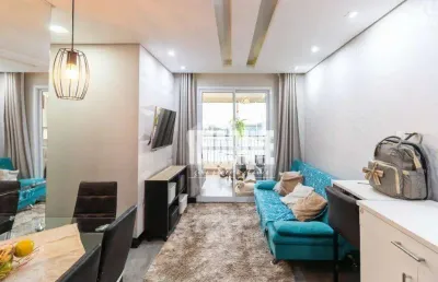 Apto no tatuapé com 3 dorms sendo 1 suíte, 1 vaga, 70m²