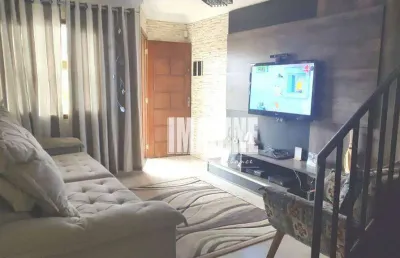 Sobrado no parque do carmo com 2 suítes, 2 vagas, 88m²