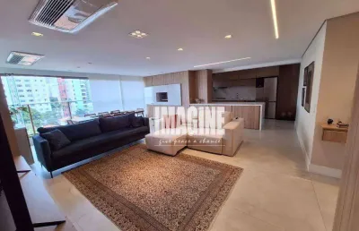 Apartamento no campo belo com 1 dormitório sendo 1 suíte, 2 vagas, 110m²