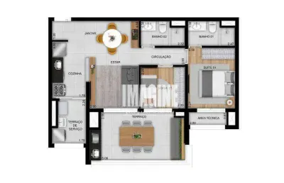 Apartamento na vila matilde com 2 dormitórios sendo 1 suíte, 1 vaga, 70 m²