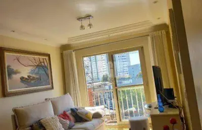 Apartamento com 2 dormitórios à venda, 62 m²  vila ivone - água rasa -  são paulo/sp
