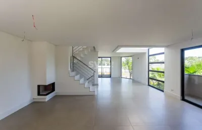 Casa em condomínio fechado com 3 quartos à venda na rua tobias de macedo júnior, 1745, santo inácio, curitiba por r$ 2.159.440