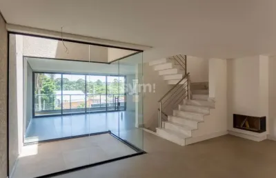 Casa em condomínio fechado com 3 quartos à venda na rua tobias de macedo júnior, 1745, santo inácio, curitiba por r$ 2.069.458