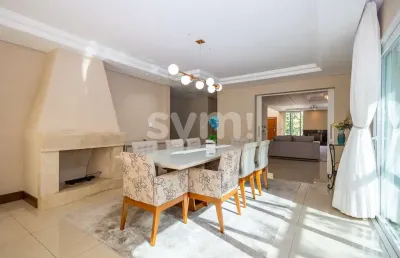 Casa em condomínio fechado com 4 quartos à venda na rua francisco krainski, 283, são lourenço, curitiba por r$ 5.990.000