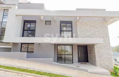 Casa em condomínio fechado com 3 quartos à venda na rua irma schreiner maran, 475, santa cândida, curitiba por r$ 1.295.000