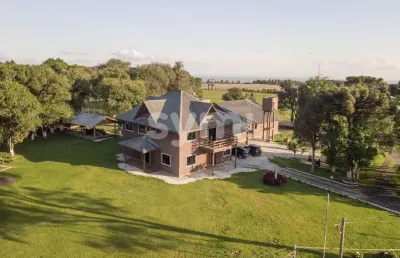 Chácara / sítio com 5 quartos à venda na mato grosso, 20, são luiz do purunã, balsa nova por r$ 8.900.000
