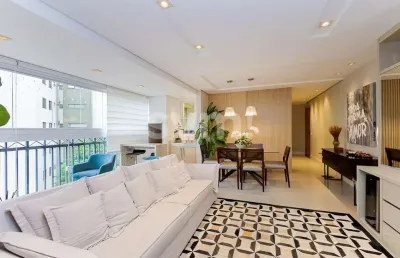 Apartamento com 3 quartos à venda na rua vereador garcia rodrigues velho, 140, cabral, curitiba por r$ 1.290.000