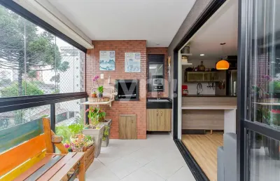 Apartamento com 3 quartos à venda na rua costa rica, 365, bacacheri, curitiba por r$ 1.270.000