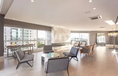 Apartamento com 4 quartos à venda na rua deputado heitor alencar furtado, 3320, ecoville, curitiba por r$ 4.900.000