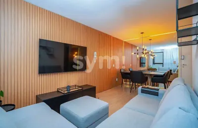 Apartamento com 2 quartos para alugar na rua tobias de macedo júnior, 1138, santo inácio, curitiba por r$ 3.850