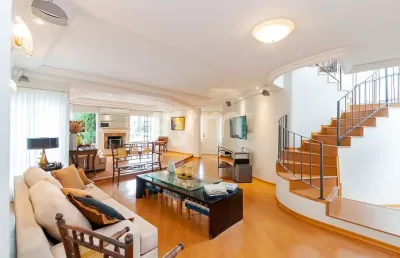 Casa em condomínio fechado com 4 quartos à venda na rua padre josé kentenich, 900, campo comprido, curitiba por r$ 2.930.000