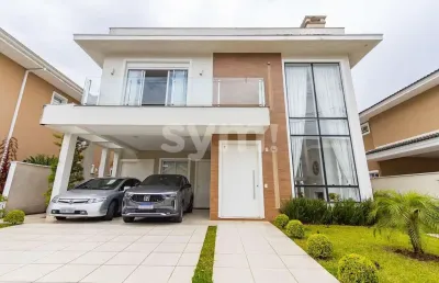 Casa em condomínio fechado com 5 quartos à venda na rua josé tomasi, 142, santa felicidade, curitiba por r$ 2.700.000