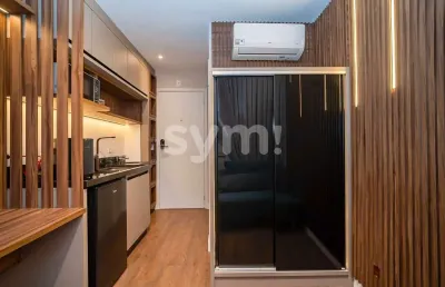 Apartamento com 1 quarto para alugar na rua campos sales, 320, alto da glória, curitiba por r$ 1.990