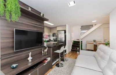 Cobertura com 2 quartos à venda na avenida marechal humberto de alencar castelo branco, 1032, cristo rei, curitiba por r$ 985.000