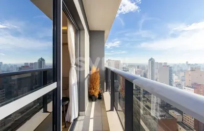 Apartamento com 2 quartos à venda na rua nunes machado, 68, centro, curitiba por r$ 890.000