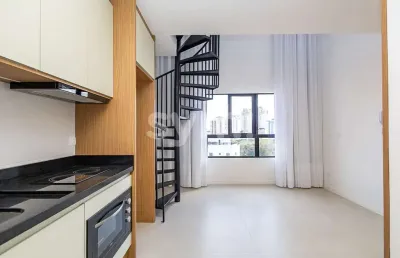 Apartamento com 1 quarto para alugar na rua amazonas, 1302, água verde, curitiba por r$ 3.200