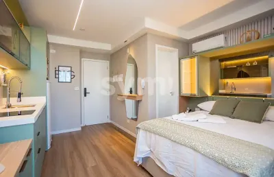Apartamento com 1 quarto para alugar na rua tibagi, 740, centro, curitiba por r$ 2.690
