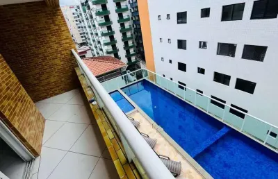 Apartamento com 2 dormitórios à venda, 75 m² por r$ 608.000,00 - ocian - praia grande/sp