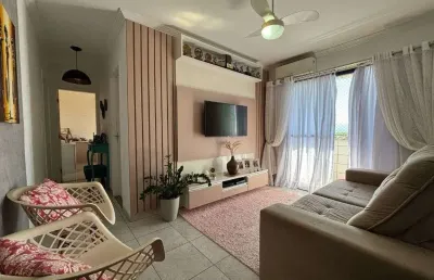 Apartamento com 2 dormitórios à venda, 62 m²  - tupi - praia grande/sp