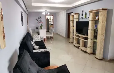 Apartamento com 3 dormitórios à venda, 120 m² por r$ 640.000,00 - tupi - praia grande/sp