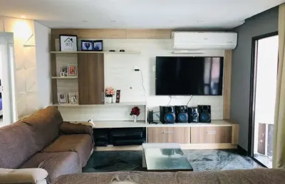 Apartamento com 4 dormitórios à venda, 134 m² por r$ 720.000,00 - aviação - praia grande/sp