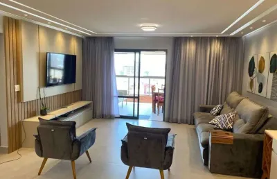 Apartamento à venda, 145 m² por r$ 1.650.000,00 - vila guilhermina - praia grande/sp