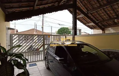 Casa com 2 dormitórios à venda, 89 m² por r$ 330.000,00 - balneário pires - praia grande/sp