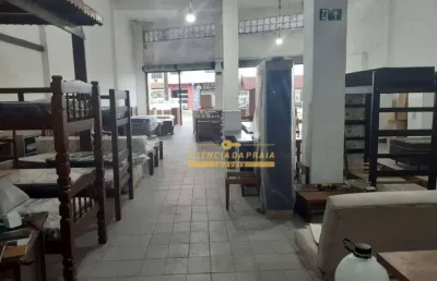 Galpão para alugar, 465 m² por r$ 9.440,00/mês - caiçara - praia grande/sp