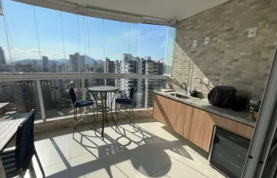 Apartamento com 3 dormitórios à venda, 109 m² por r$ 1.238.000,00 - vila guilhermina - praia grande/sp
