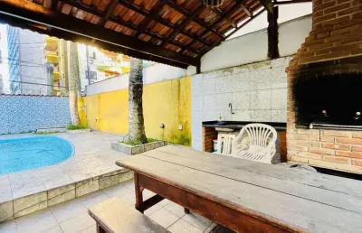Casa com 3 dormitórios, 114 m² - venda por r$ 830.000,00 ou aluguel por r$ 4.900,00/mês - aviação - praia grande/sp