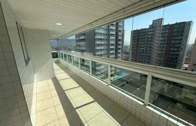 Apartamento com 3 quartos para alugar na Rua Guimarães Rosa, 435, Cidade Ocian, Praia Grande