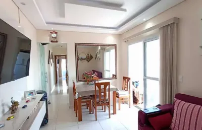 Apartamento com 1 dormitório à venda na vila guilhermina em praia grande/sp