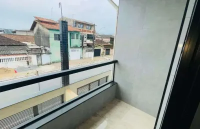 Casa em condomínio fechado com 2 quartos à venda na Rua Artur Ludovico dos Santos, 508, Vila Antártica, Praia Grande