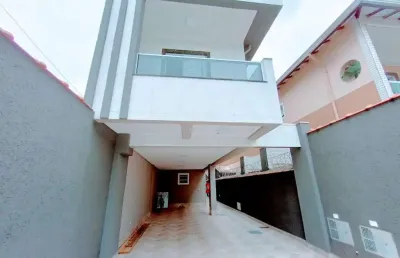 Casa com 2 dormitórios à venda, 53 m² por r$ 370.000,00 - mirim - praia grande/sp