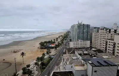 Apartamento com 1 dormitório para alugar, 58 m² por r$ 2.000,01/mês - vila guilhermina - praia grande/sp