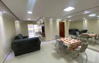 Apartamento com 3 dormitórios, 133 m² - venda por r$ 750.000,00 ou aluguel por r$ 6.000,02/mês - aviação - praia grande/sp