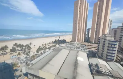 Apartamento com 3 dormitórios, 140 m² - venda por r$ 1.600.000,00 ou aluguel por r$ 10.000,02/mês - vila guilhermina - praia grande/sp