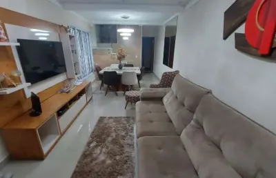Sobrado com 3 dormitórios à venda, 109 m² por r$ 950.000,00 - boqueirão - praia grande/sp