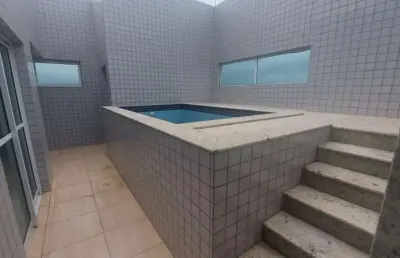 Cobertura com 4 dormitórios à venda, 200 m² por r$ 1.850.000,00 - vila assunção - praia grande/sp